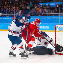 Матч Россия-США (Хоккей, Универсиада 2019)