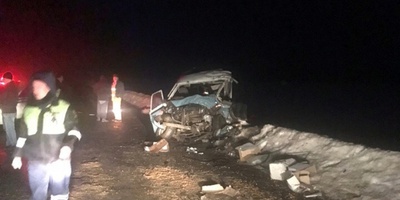 Под Белгородом столкнулись два УАЗа: водители погибли