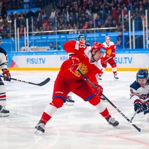 Матч Россия-США (Хоккей, Универсиада 2019)