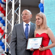 Награждение выпускников в Белгороде