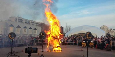 Белгородцы с размахом проводили зиму