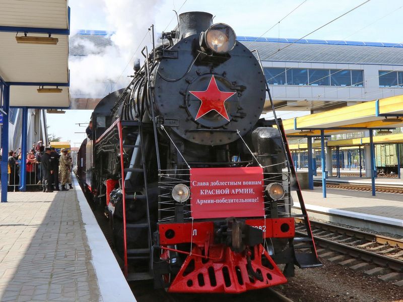 Белгородцы первыми встретят "Поезд Победы"