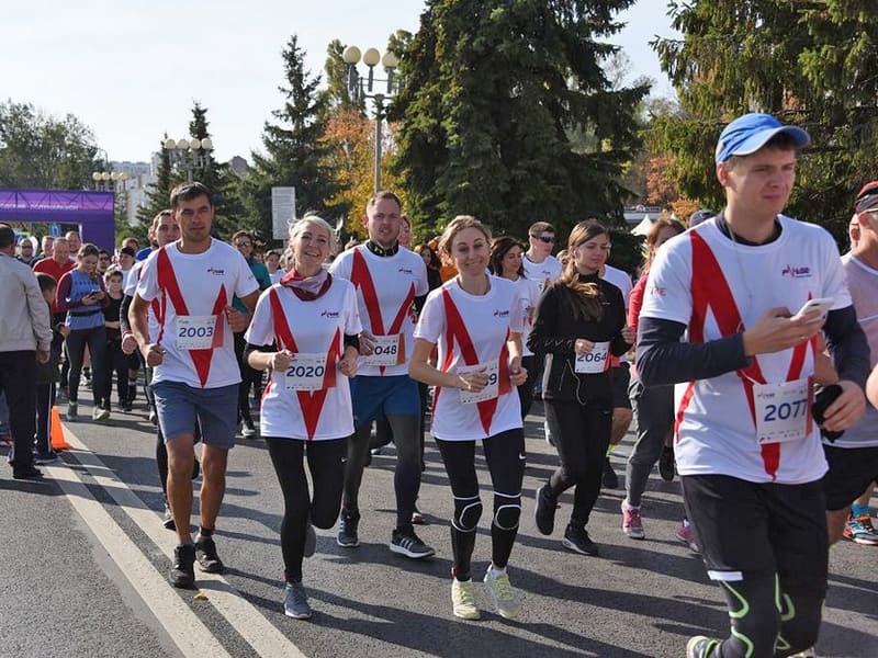 В Белгороде полумарафон собрал около 800 атлетов