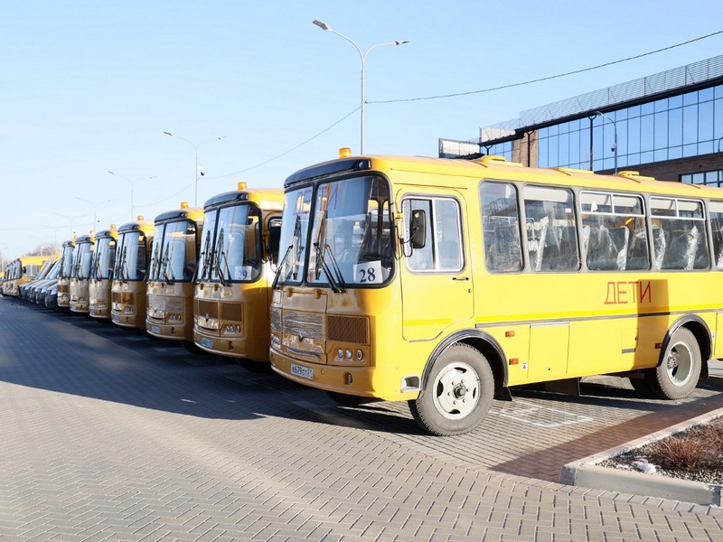 В Белгородской области обновили автопарк школ