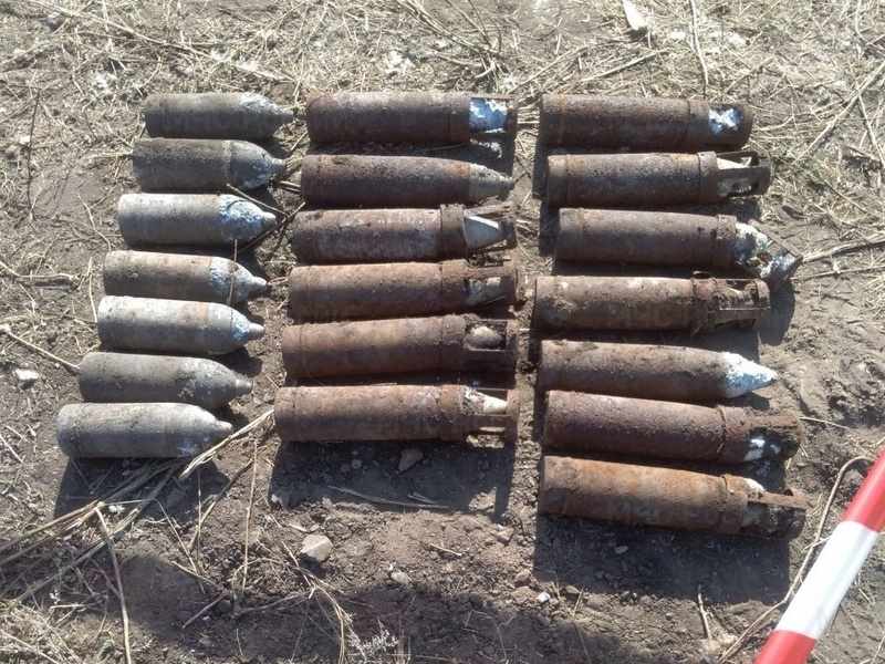 В Белгородском районе нашли схрон боеприпасов