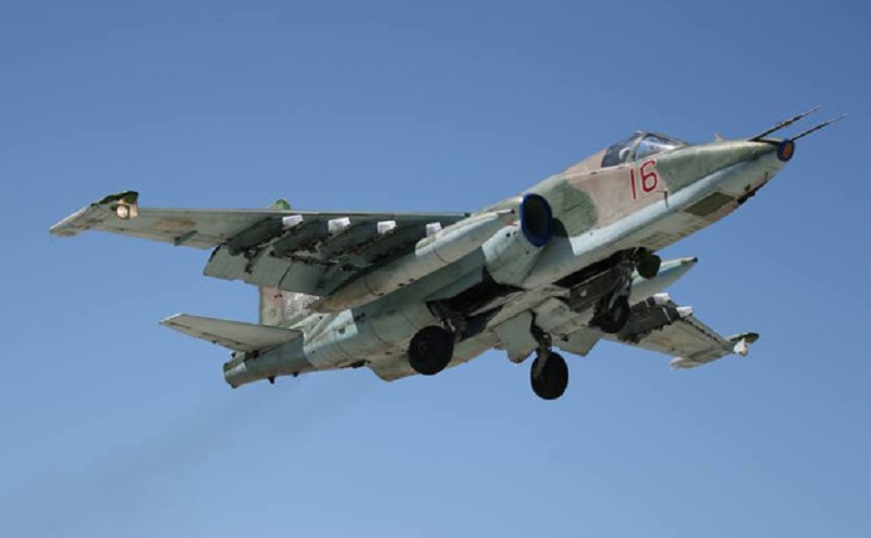 В Белгородской области потерпел крушение Су-25