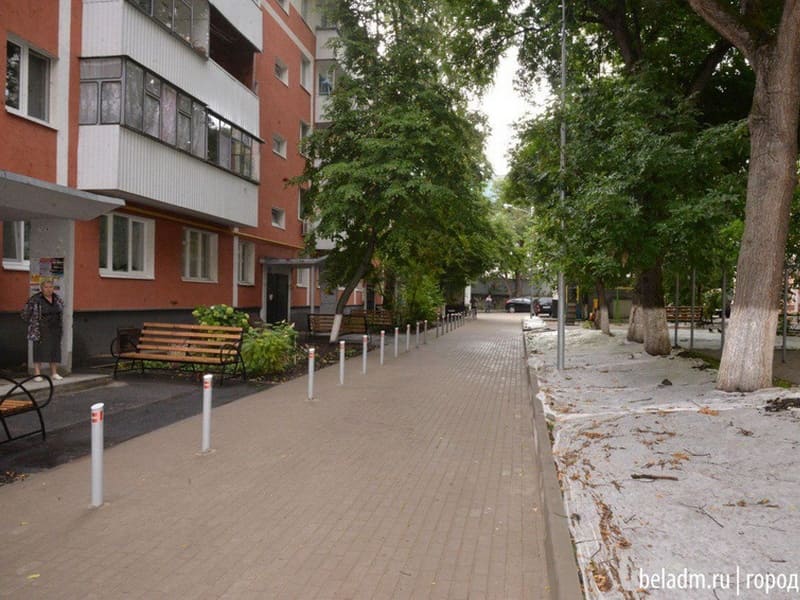 В 2020 году в Белгороде отремонтируют 60 дворов