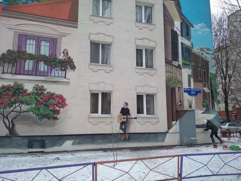 Бой однотипности: многоэтажки Белгородской области украсят муралами
