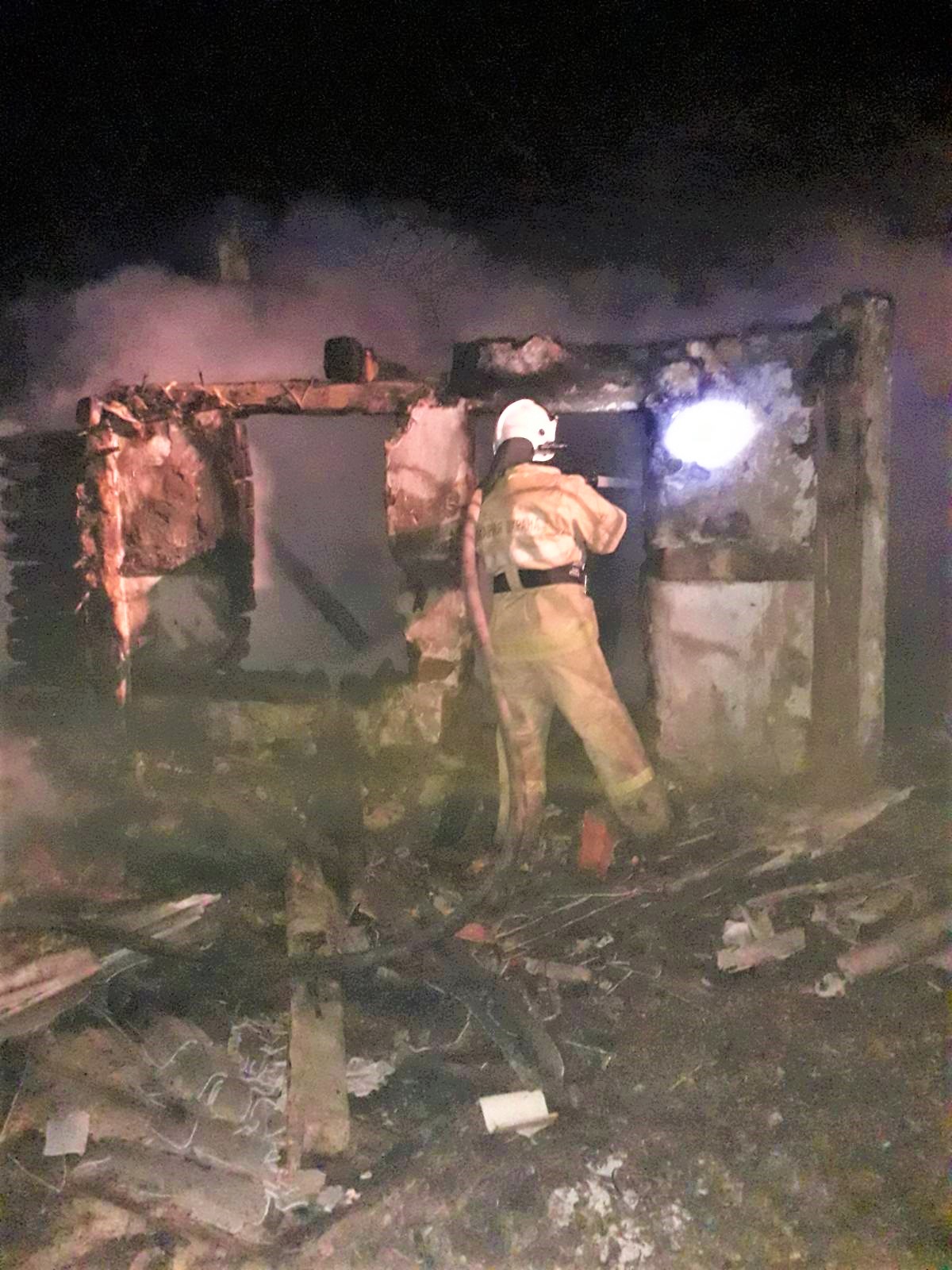 В Белгородской области на пожаре погиб мужчина