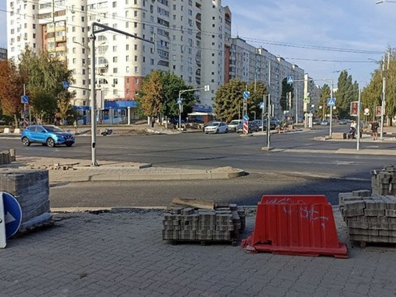 В Белгороде отремонтировали два перекрестка