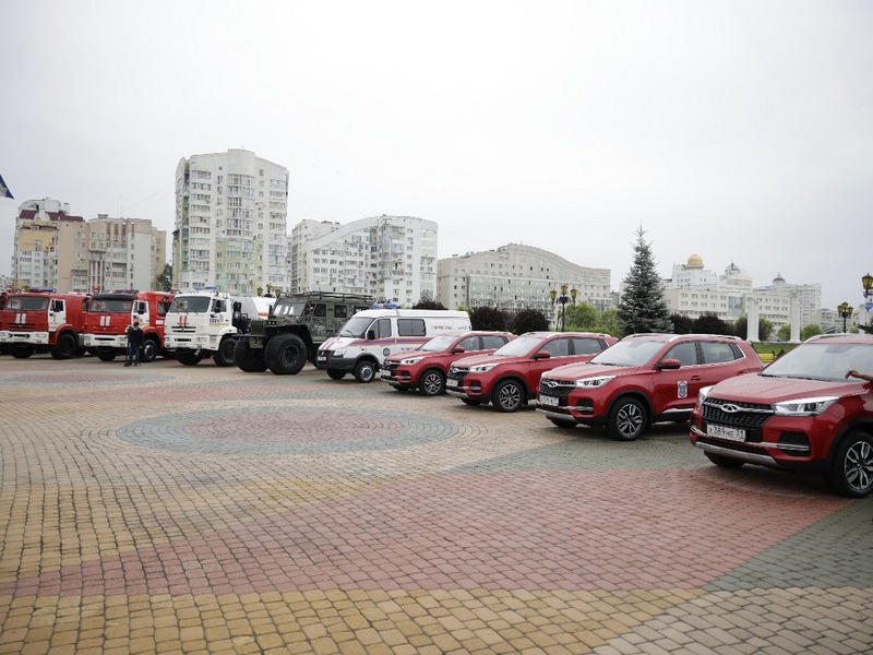 Автопарк белгородских спасателей обновили