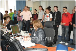 Студенты Губкинского филиала МГОУ побывали в Белгородэнерго