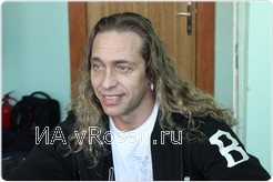 Сергей Глушко на интервью с журналистами