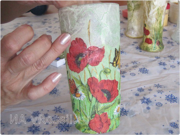 Салфетка Три вазы купить по выгодной цене - интернет магазин Мастерица в Киеве - Украина