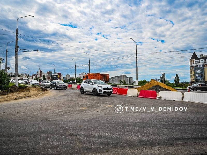 В Белгороде ограничат движение по новому мосту