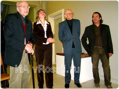 На открытии выставки