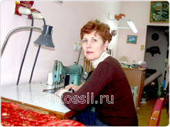 Галина Васильевна за рабочим местом