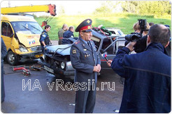 Авария с участием маршрутки