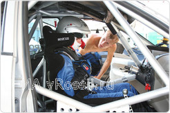 Юрий Овчаров перед стартом.