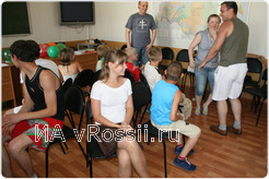 Воспитанникам Никольской школы-интерната пришлись по душе игры, устроенные для них студентами Московской финансово-правовой академии