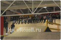 Скейтпарк впечатлил участников фестиваля.