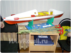 Макет лодки 