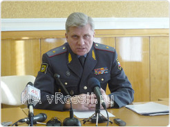 Начальник УВД по Липецкой области, генерал-майор милиции Владимир Виневский