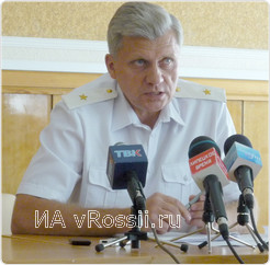 Пресс-конференция начальника УВД по Липецкой области Владимира Виневского