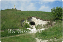 Пещеры в Холках Чернянского района