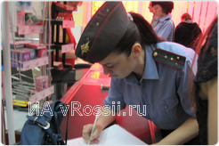 В магазин нагрянула полиция