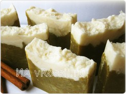 Твёрдое мыло из натуральных компонентов